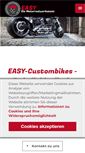 Mobile Screenshot of easy-motorradwerkstatt.de