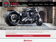 Tablet Screenshot of easy-motorradwerkstatt.de